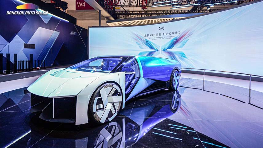 เอ็กซ์เผิง จัดแสดงยานยนต์ไฟฟ้าอัจฉริยะ งานปักกิ่ง ออโต้ โชว์ 2024