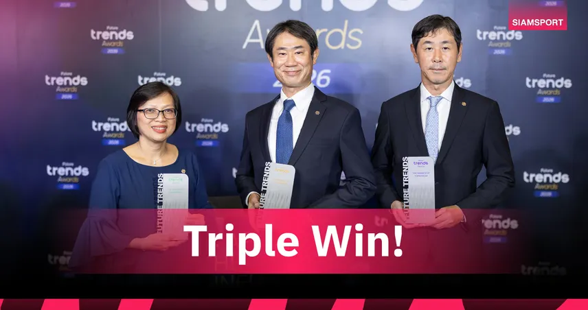 ตรีเพชรอีซูซุเซลล์ ผงาดคว้า 3 รางวัล Future Trends Awards 2026