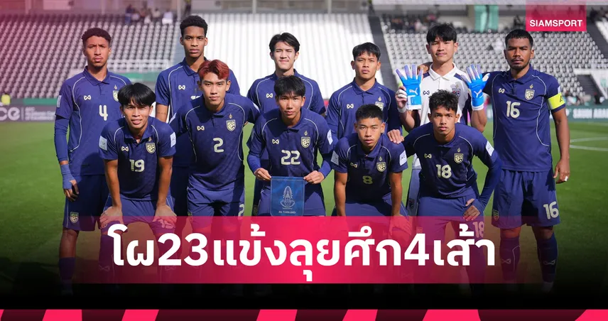 ได้เวลาปล่อยของ!แบโผ 23 แข้งช้างศึก U23 บุกถิ่นมังกร-"โค้ชวัง" จัดเต็มล่าชัยบอล 4 เส้า