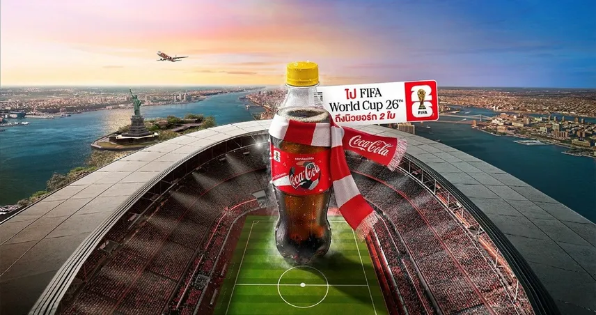 "โค้ก" เปิดฟีลซ่าส์รับหน้าร้อน! พาแฟนบอลไทยลัดฟ้าเชียร์ FIFA World Cup 101235