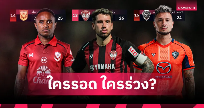 อยู่หรือไป? เปิดสมการหนีตกชั้นไทยลีก-ปักหมุดเกมสุดท้าย 10 พ.ค.รู้เรื่อง 103260