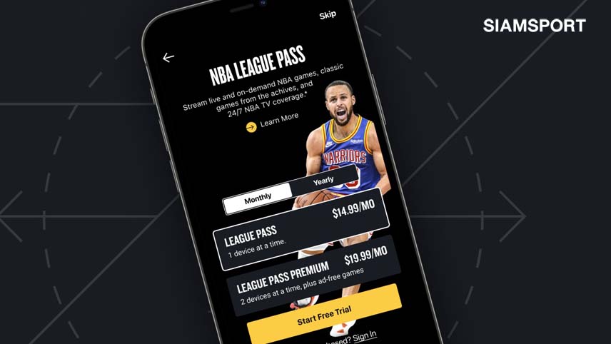  เอ็นบีเอ ฤดูกาล 2022-23  รับชมทุกการแข่งขันด้วย “NBA League Pass” กับข้อเสนอราคาต่ำที่สุดเท่าที่เคยมีมา