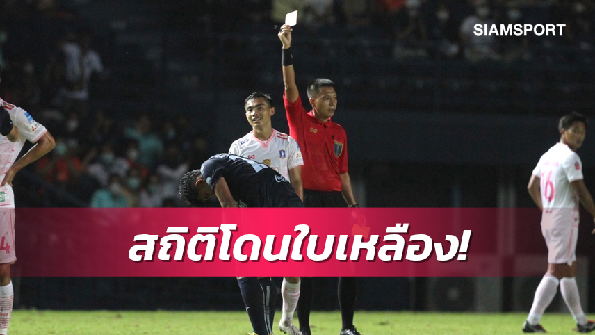 มากสุดในประวัติศาสตร์สโมสร! บีจีโดน 10 เหลืองเกมบุกเจ๊าบุรีรัมย์