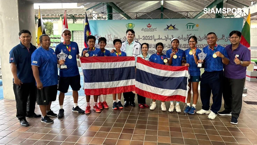 ทีมหวดยู-12ปีหญิงไทยป้องแชมป์อาเซียนคว้าตั๋วลุยชิงแชมป์เอเชีย 