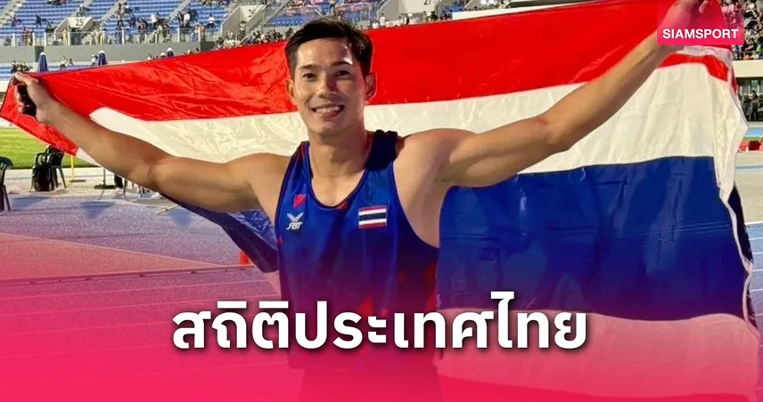 ภาสพงศ์ คว้าทองแดงกระโดดค้ำ กรีฑาเอเชีย 2025 พร้อมทุบสถิติประเทศไทย 