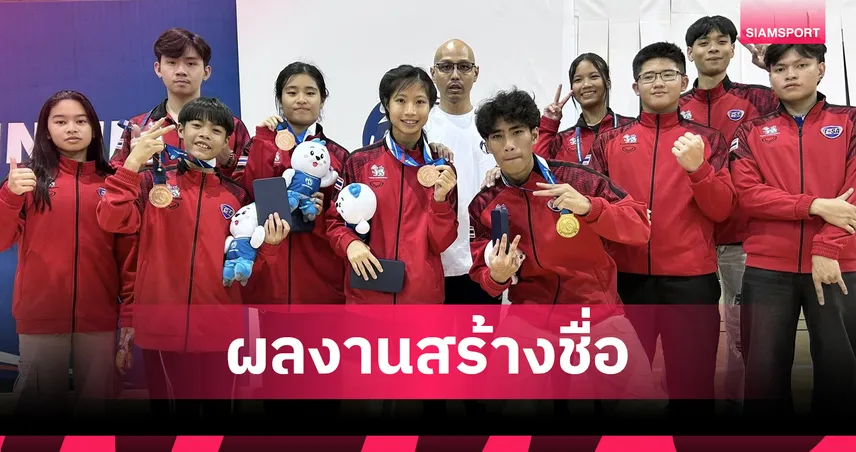 นักโรลเลอร์สเก็ตทีมชาติไทยสุดเจ๋ง คว้า 6 เหรียญจากชิงแชมป์เอเชียที่เกาหลีใต้ 