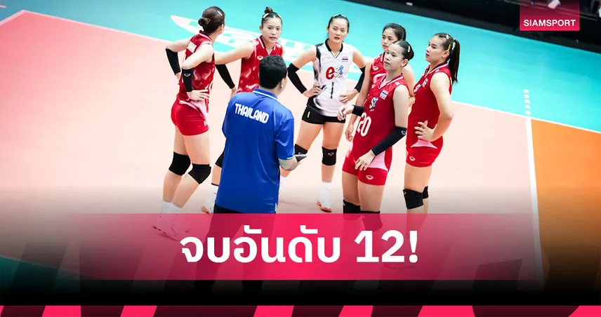 วอลเลย์บอลหญิงไทย U21 สู้เต็มที่! พ่ายโครเอเชีย 2-3 เซต จบอันดับ 12 ศึกชิงแชมป์โลก 2025 88062