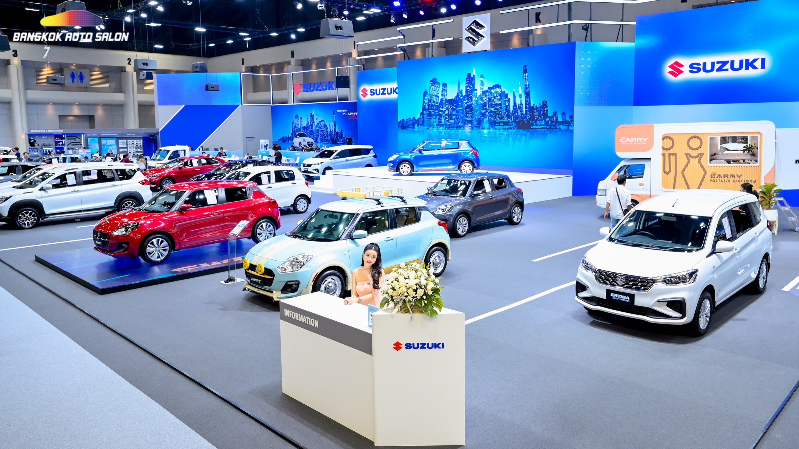 ‘ซูซูกิ’ ยกทัพอีโคคาร์บุกงาน Motor Expo 2023 พร้อมโปรโมชั่นเด็ดตลอดทั้งงาน