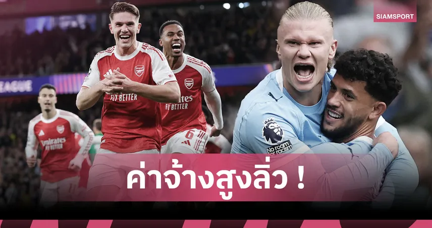 อีซัค-โยเคเรส ติดกลุ่มบน! ท็อป 20 กองหน้าค่าเหนื่อยแพงสุดใน พรีเมียร์ลีก