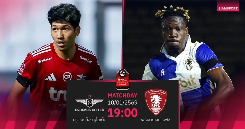 วิเคราะห์บอล ทรู แบงค็อก พบ พลังกาญจน์ (10 ม.ค.69) : แข้งเทพจัดเต็มในรัง