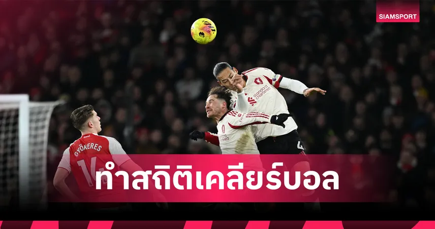 ฟาน ไดค์ ยืนหนึ่ง สูสี 5 คน! ท็อป 10 จอมเคลียร์บอล พรีเมียร์ลีก 21 เกม 97942