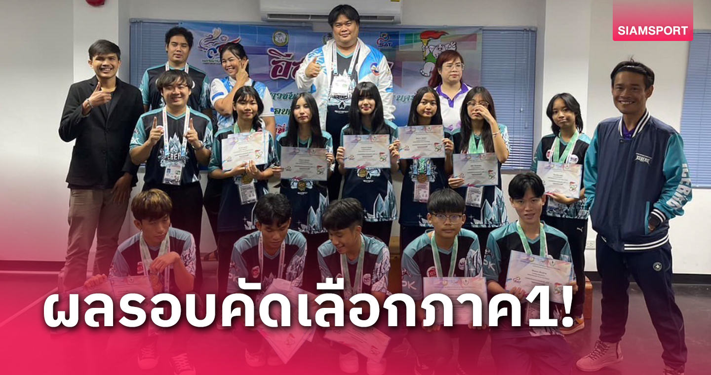 สมุทรปราการโกย 6 ทอง ศึกอีสปอร์ตเยาวชนแห่งชาติ 