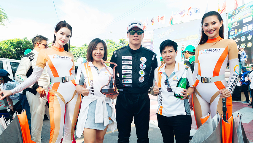 คอมแพ็ค เบรก ร่วมยินดี “หนึ่ง - ชานนท์” คว้าโพเดียมสนาม 5 และ 6 รายการ B-Quick Thailand Super Series 2023