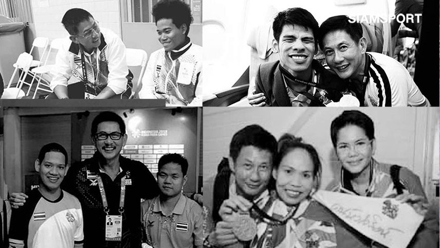 เหล่านักกีฬาพาราฯไทยร่วมโพสต์อาลัย"จุตินันท์"