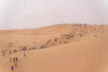 A group of people walking up a hill

AI-generated content may be incorrect.