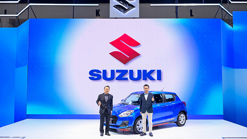“SUZUKI SWIFT” ยังครองใจลูกค้า ตอบโจทย์คุ้มค่า ในราคาเข้าถึงได้ง่าย ดันยอดจอง Motor Expo ทะลุเป้า 1,615 คัน 