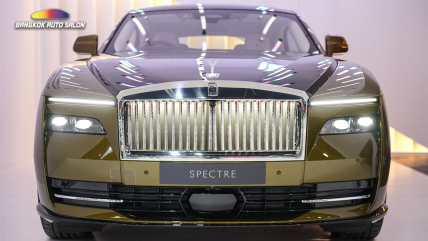 สิ้นสุดการรอคอย! Rolls-Royce Spectre เผยโฉมครั้งแรกบนเวทีมอเตอร์โชว์ ครั้งที่ 45 